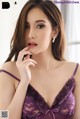 Beautiful dreamy Metita Ritseeboon seductive with dreamy purple lingerie (18 photos) P6 No.e26b12