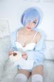 Coser@神楽坂真冬 Vol.005: 蕾姆 Milk by blue (150 photos) P105 No.71064f