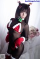 Coser@抱走莫子aa Vol.011: 连体黑丝圣诞比基尼 (30 photos) P8 No.8ca873