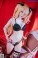 Coser@Sally多啦雪 (Sally Dorasnow): Fischl Gothic Lingerie (53 photos)